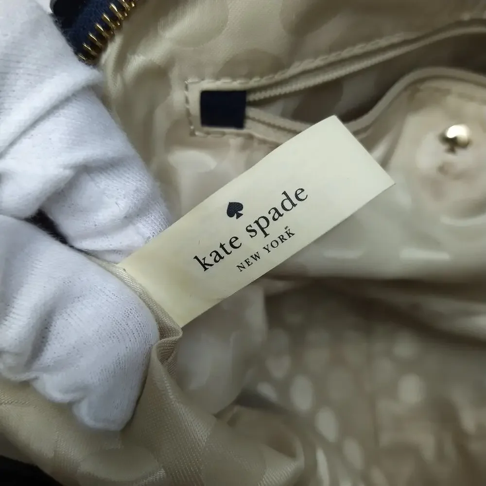 Kate Spade Palm Springs Maggie Midnight Blue Satchel Bag